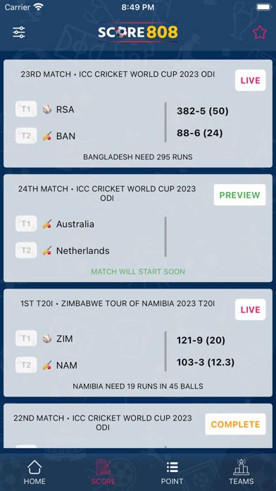 Download Score808 live APK 1.1.9 for Android .